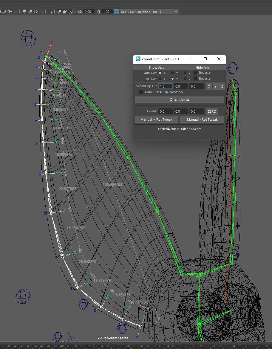 Gimmick Ears Rig IK
